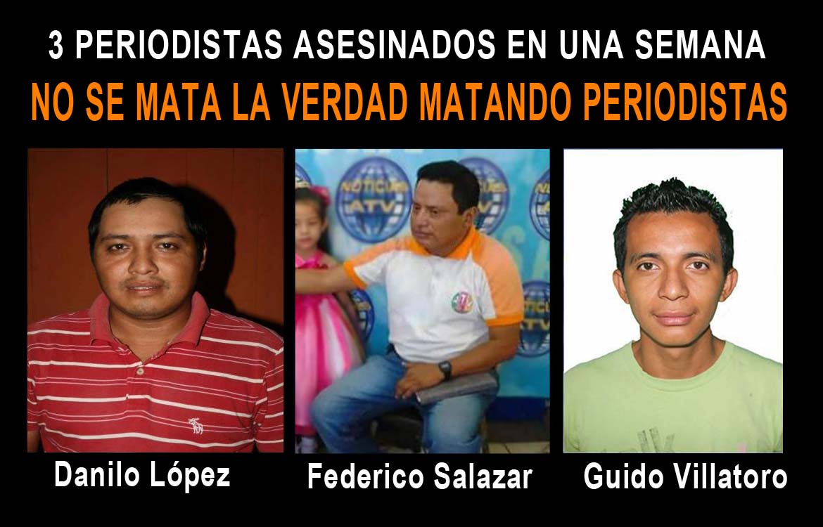 3 periodistas asesinados